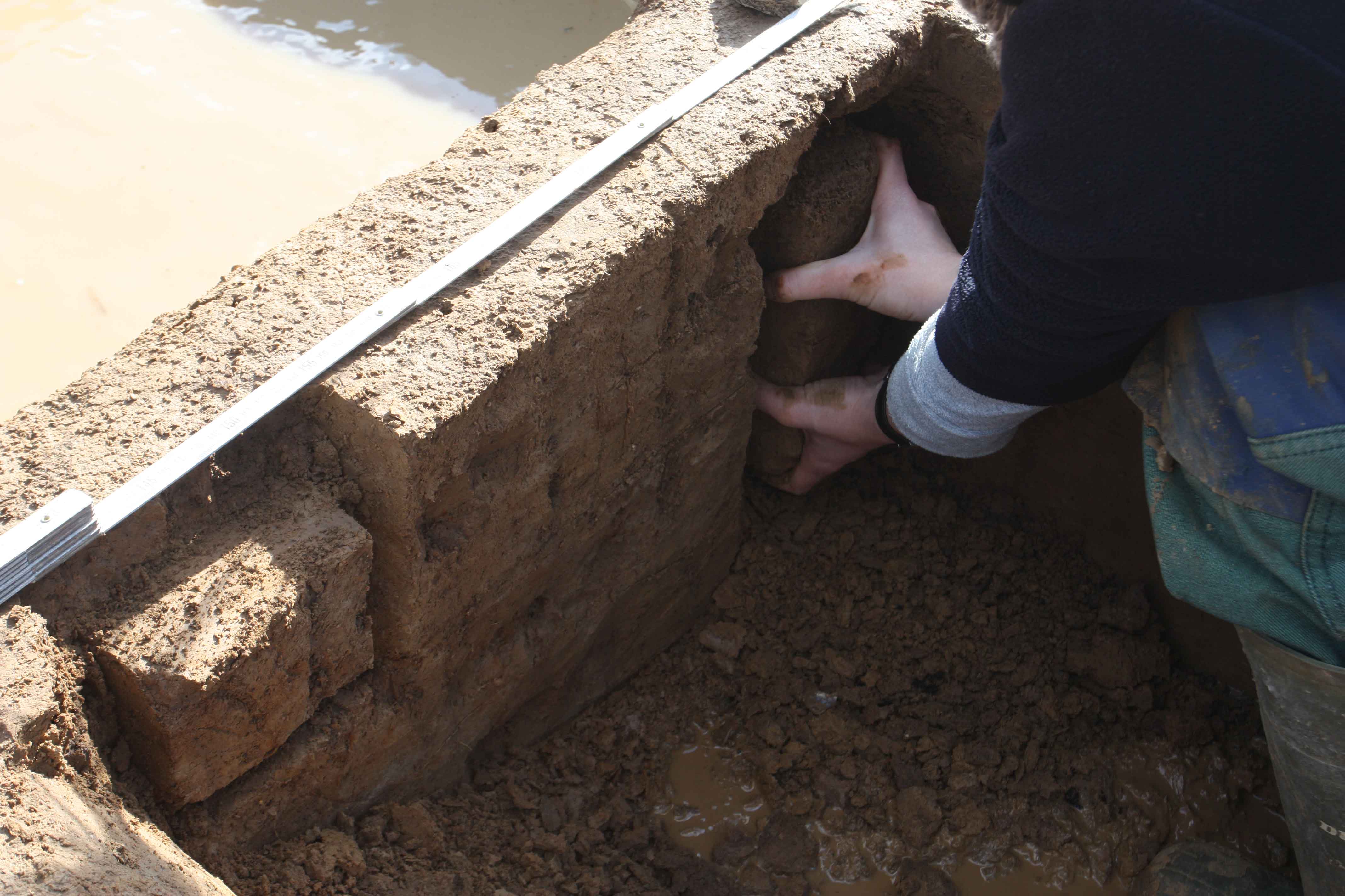 Prélèvements pour une étude de micromorphologie