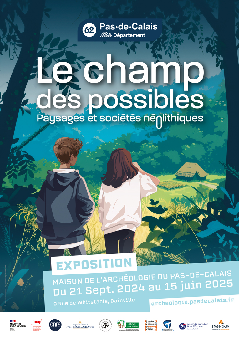 Affiche exposition le champ des possibles