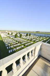 Photographie du cimetière militaire de Loos-en-Gohelle